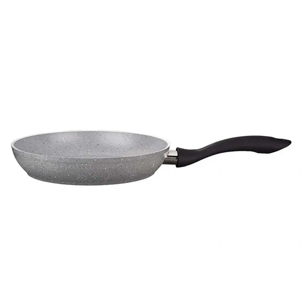 Cem granitta tava - tek kulplu tava 30 cm.kızartma tavası