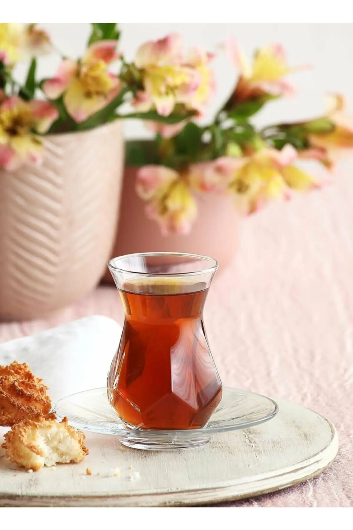 Lav alya çay seti çay takımı - çay bardağı takımı tabağı 24 parça