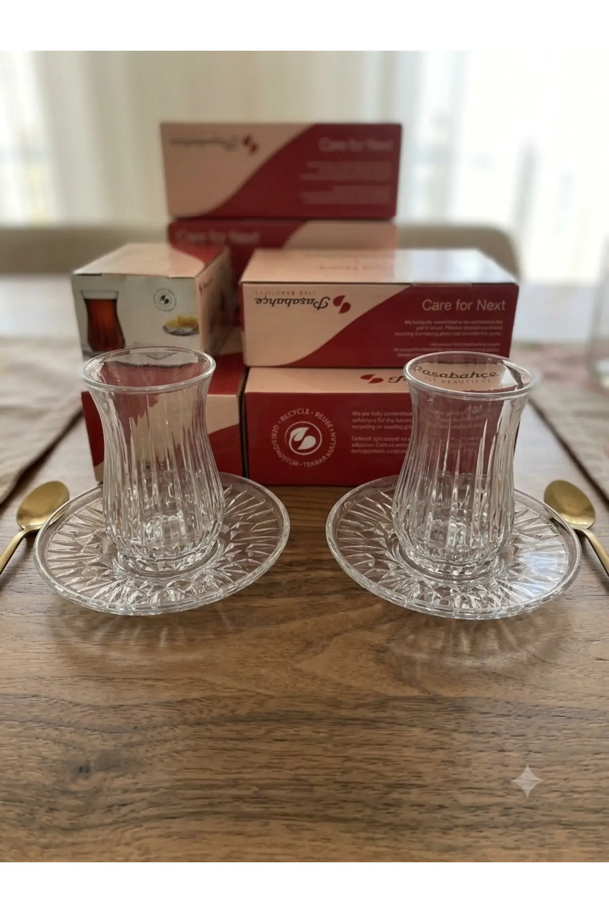 Paşabahçe echo çay bardağı takımı - çay seti takımı 12 parça